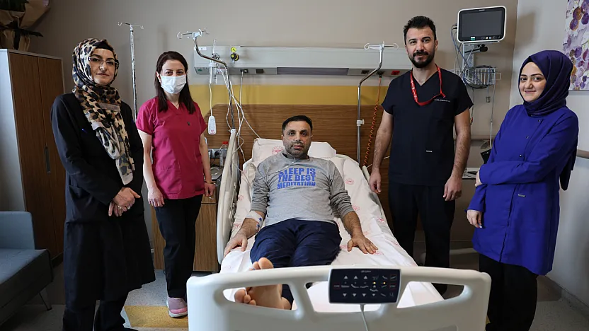 Kalp masajıyla hayata döndürüldü