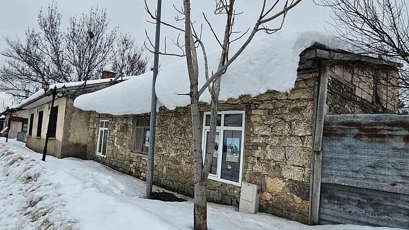 Harput'ta dondurucu soğuk etkisi